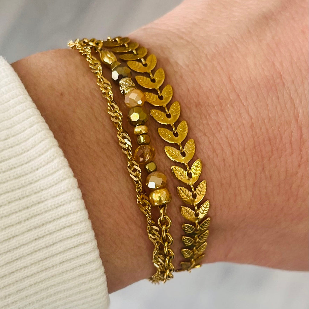 Bracelet Trinité fauve