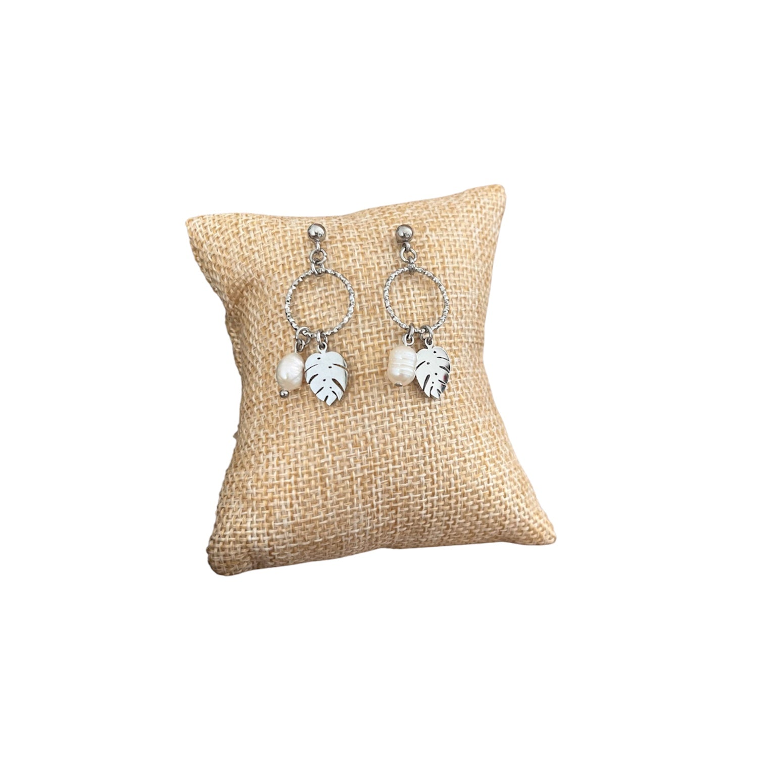 Boucles d'oreille "signature" argent