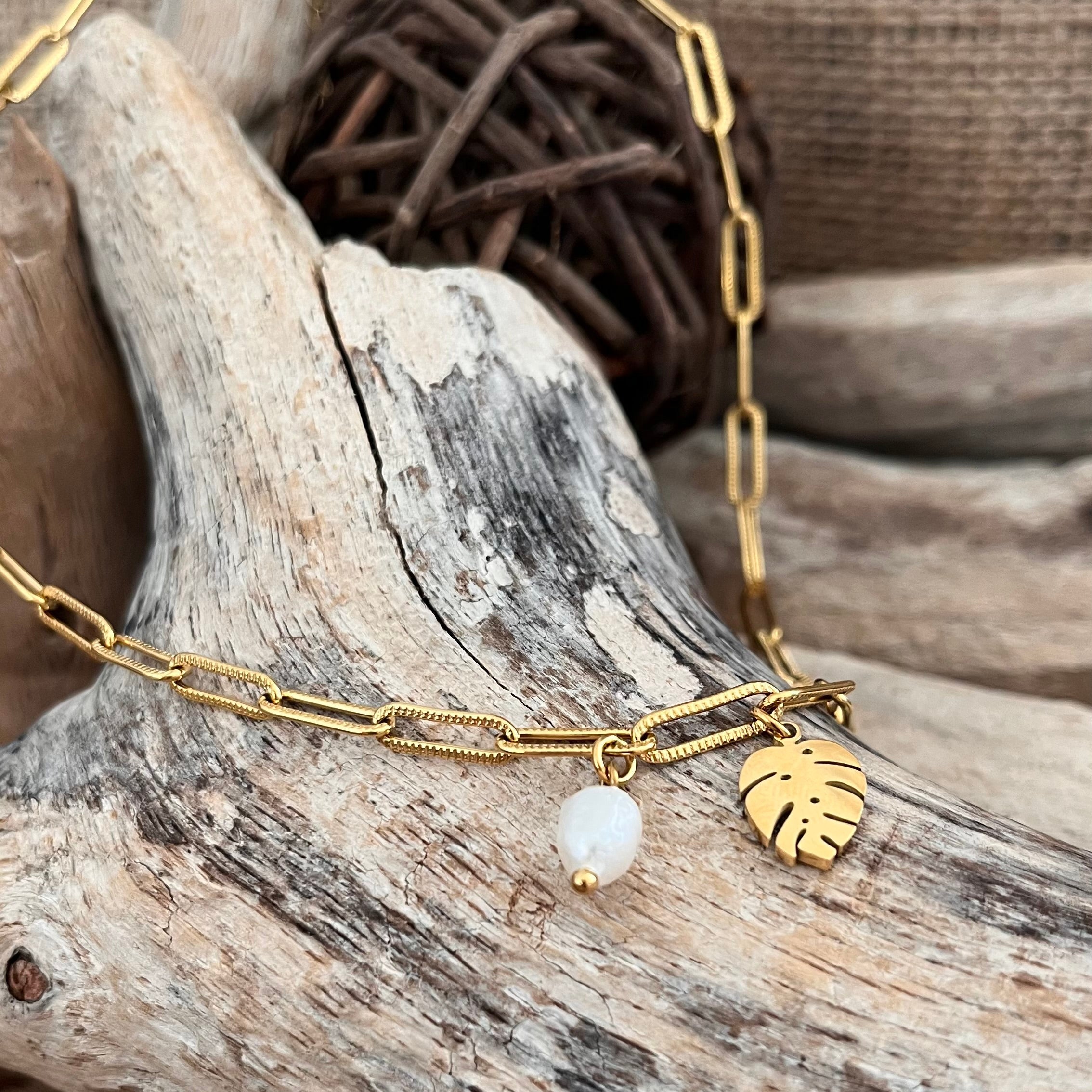 Collier « Signature » or