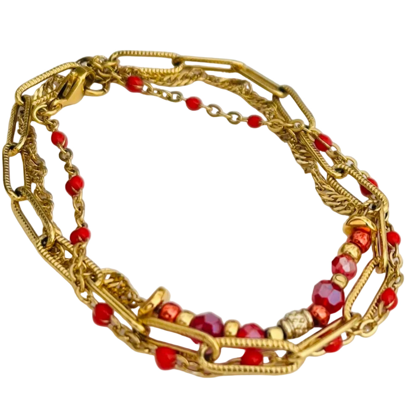 Bracelet Trinité rouge