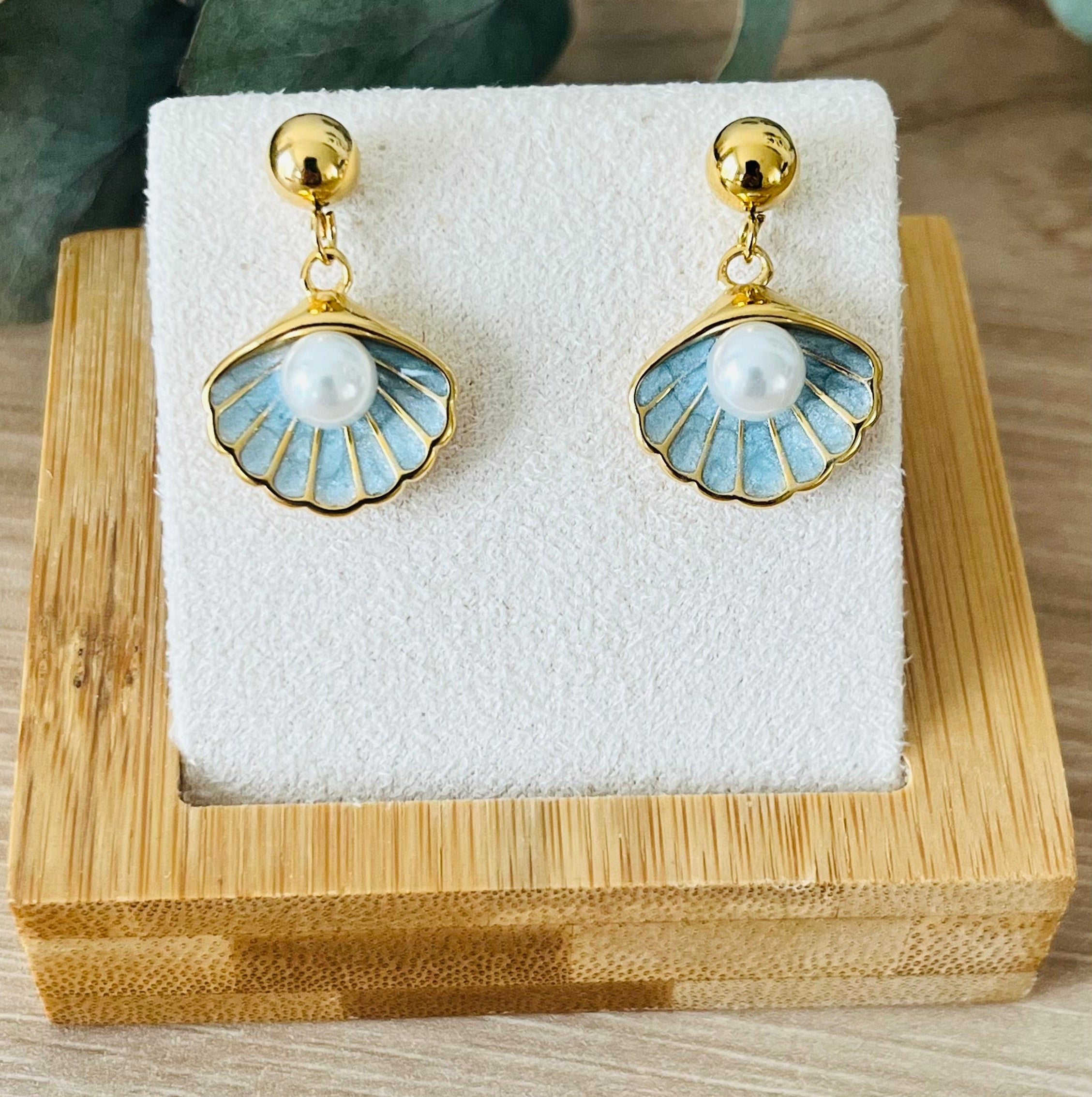 Boucles d'oreille Pinctada