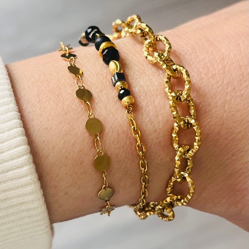 Bracelet Trinité noir