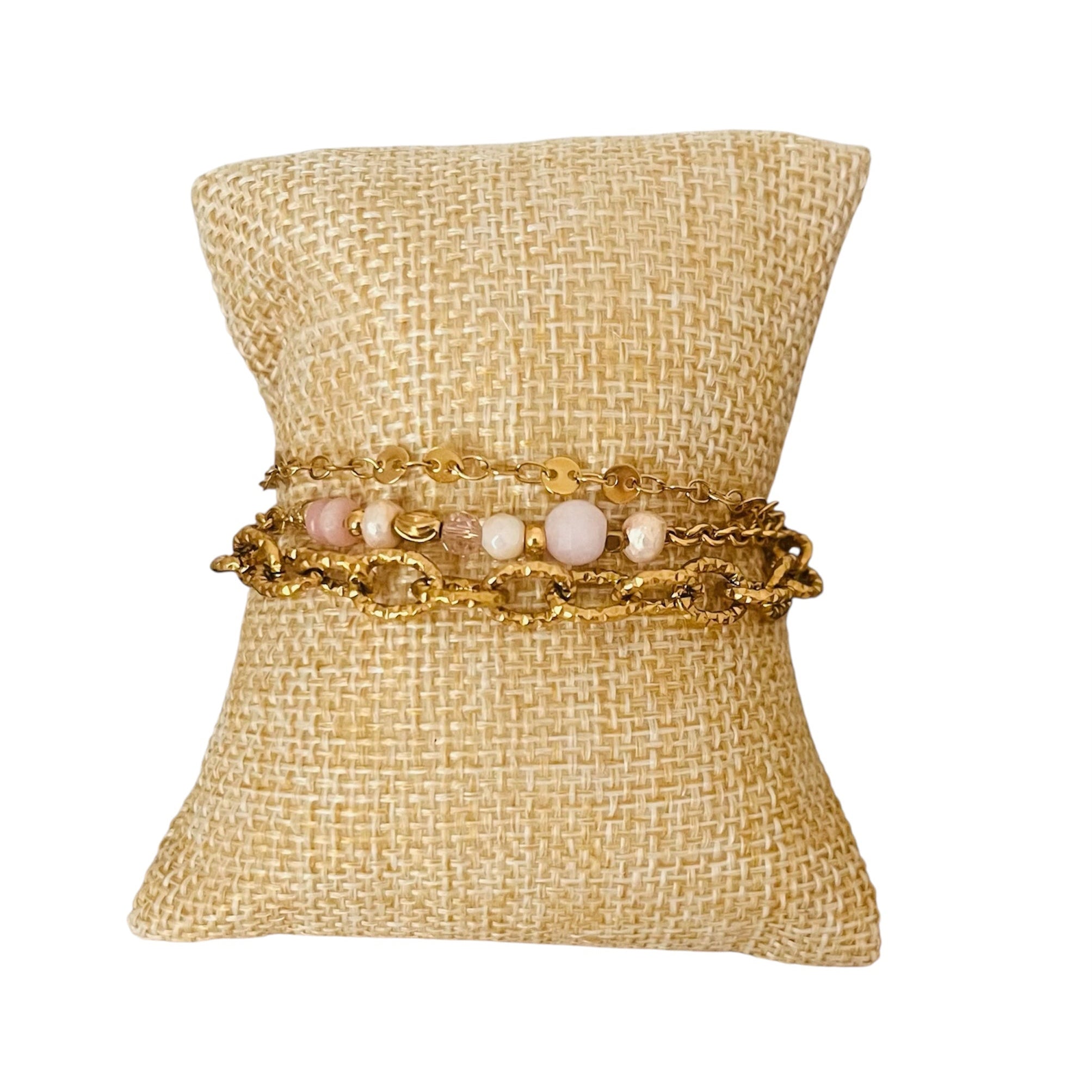 Bracelet Trinité rose
