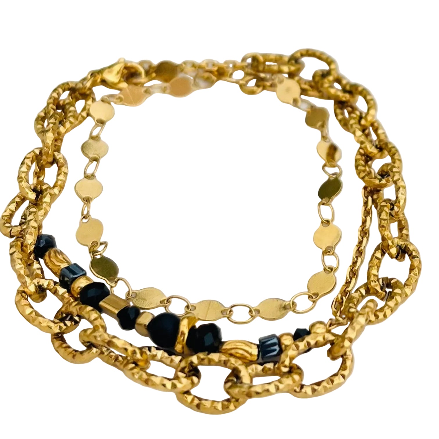 Bracelet Trinité noir