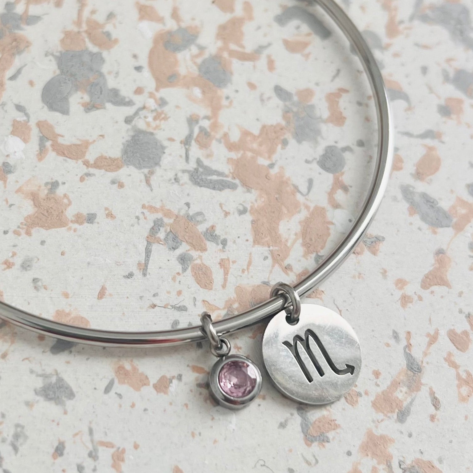 Jonc scorpion argent