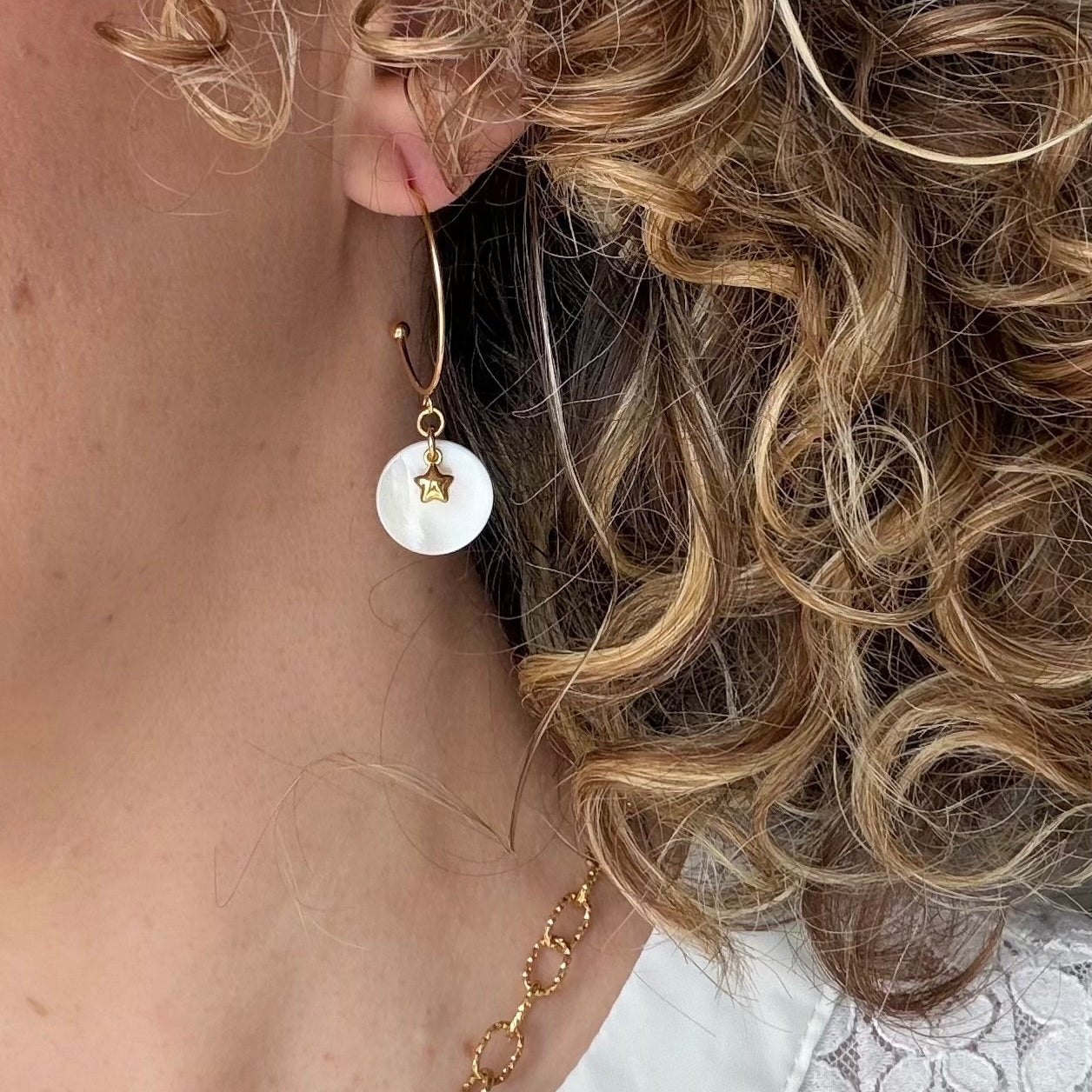 Boucles d'oreille Dune