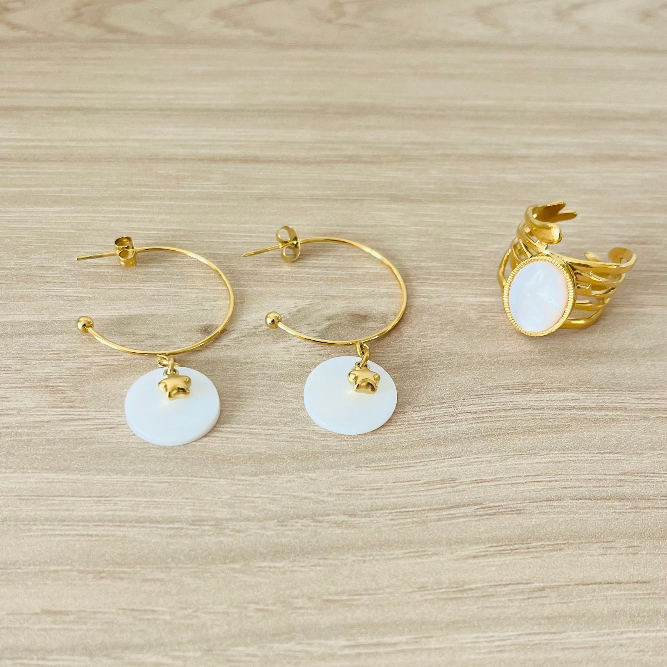 Boucles d'oreille Dune