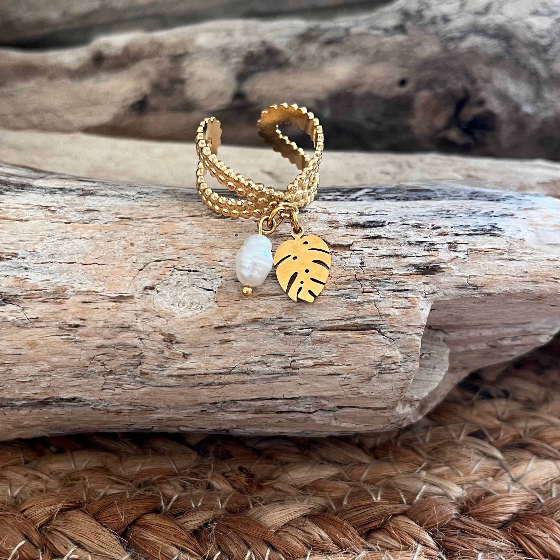 Bague « Signature » or