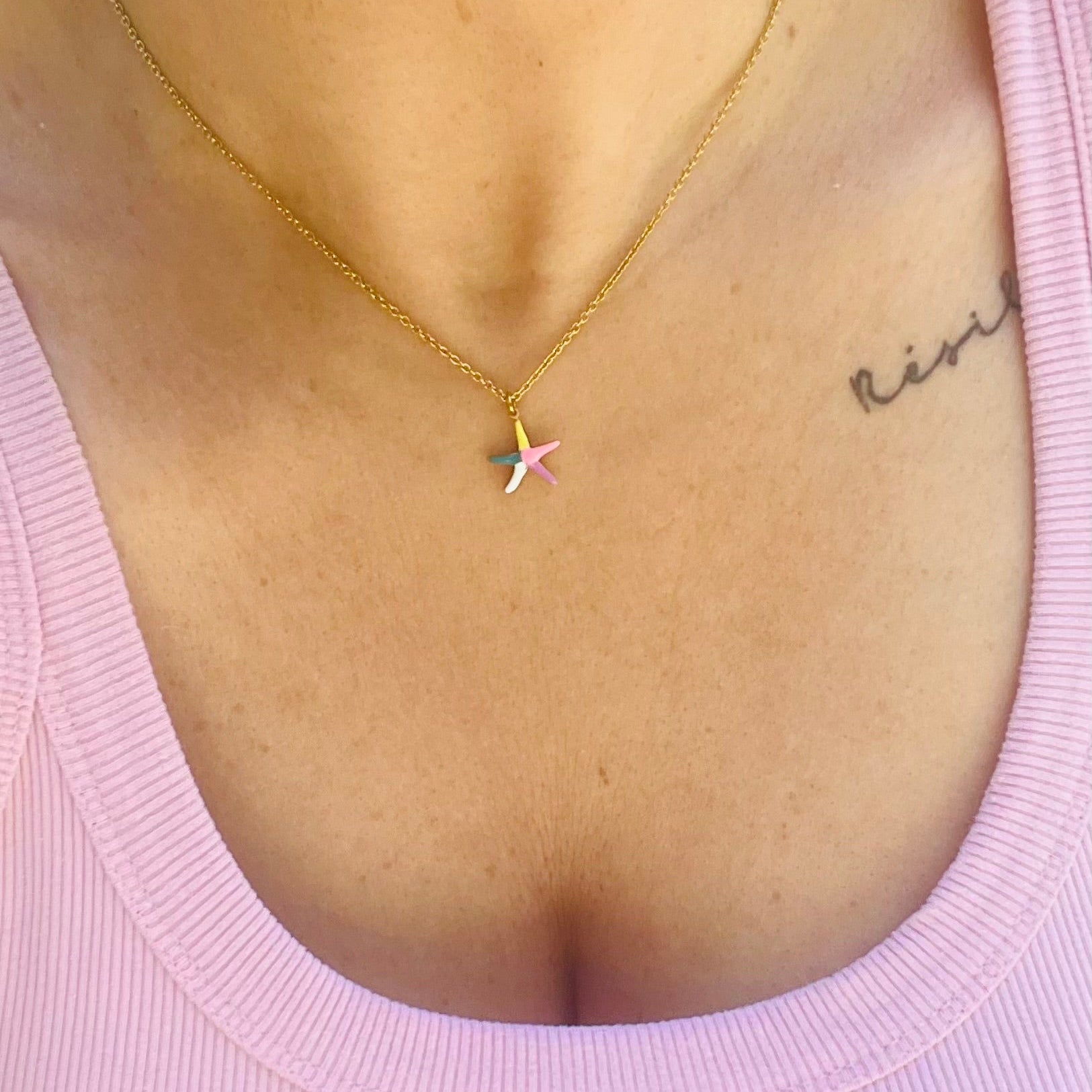 Collier étoile de mer