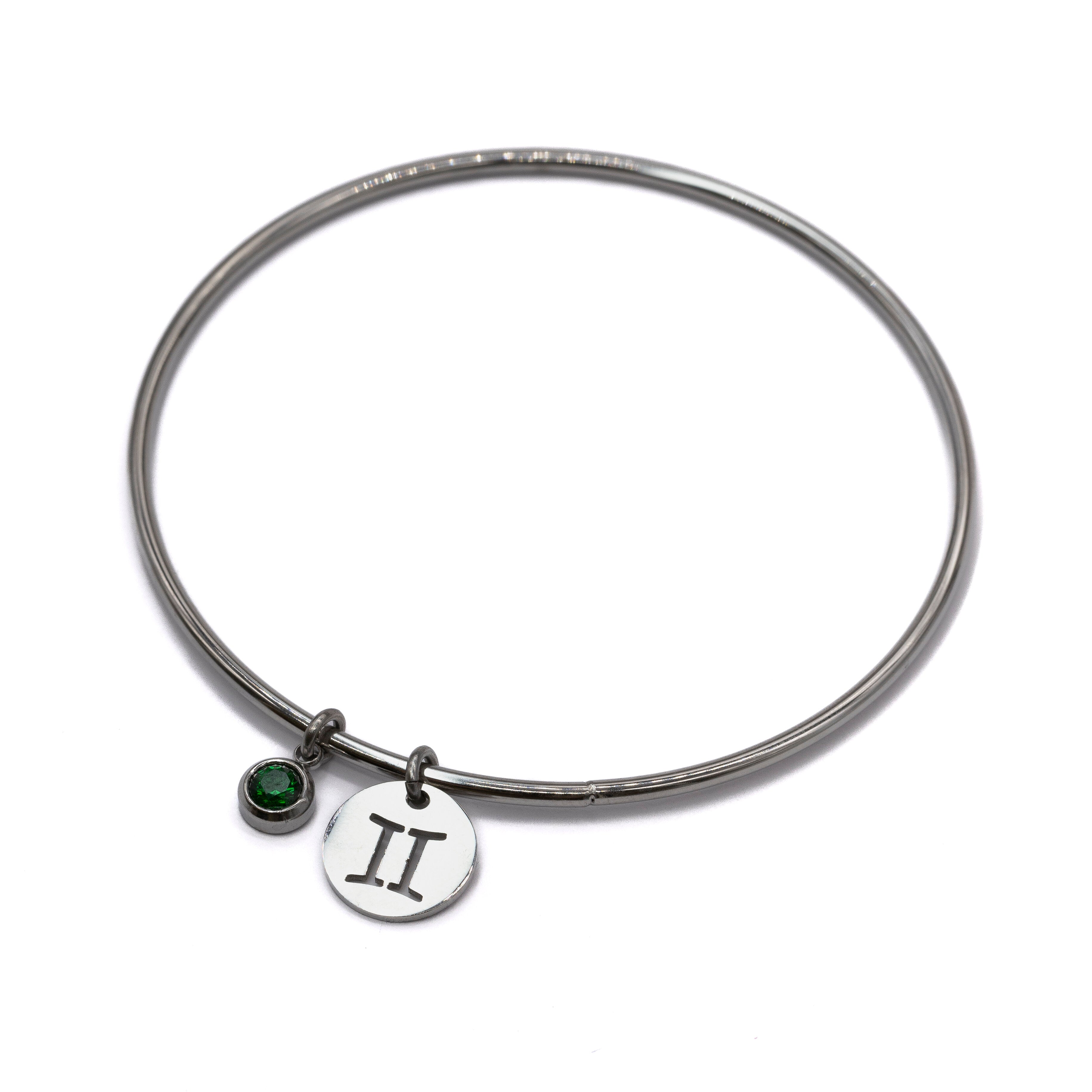 Jonc Gémeaux argent